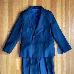 Boys Navy suit, Zara, size 8